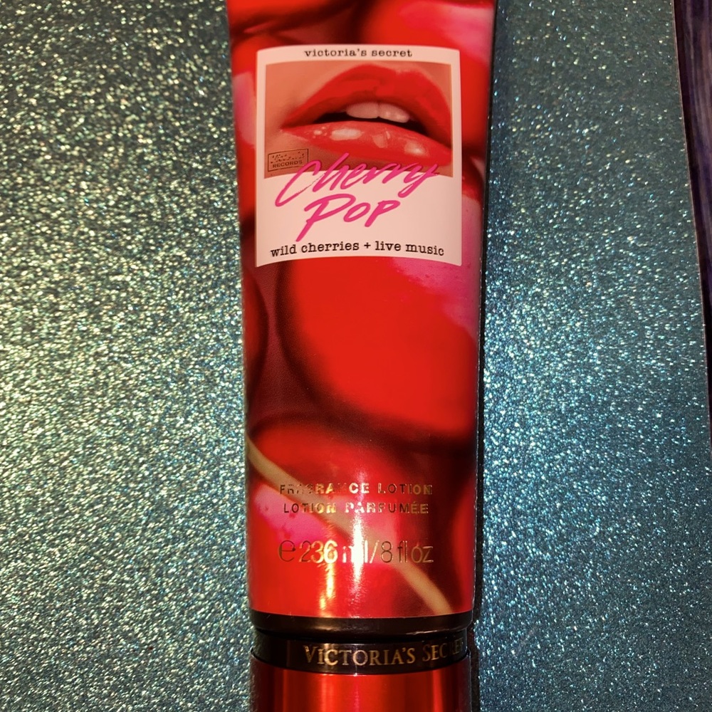 Cherry pop Victoria’s Secret fragrance lotion